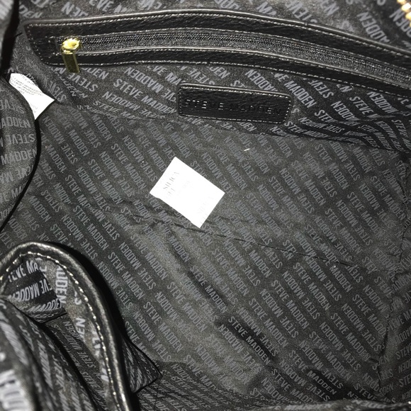 Steve Madden Speedy Logo Satchel - Picture 7 of 8